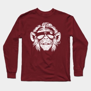 Monkey in Shades Long Sleeve T-Shirt